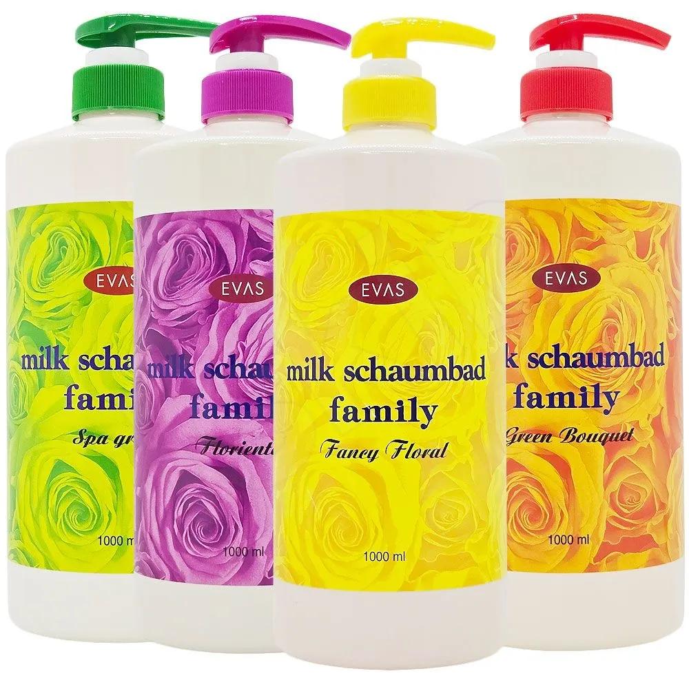 1+1 EVAS Shambard Body Wash 1000ml (Large Size) No. 2 Yellow + No. 3 Green