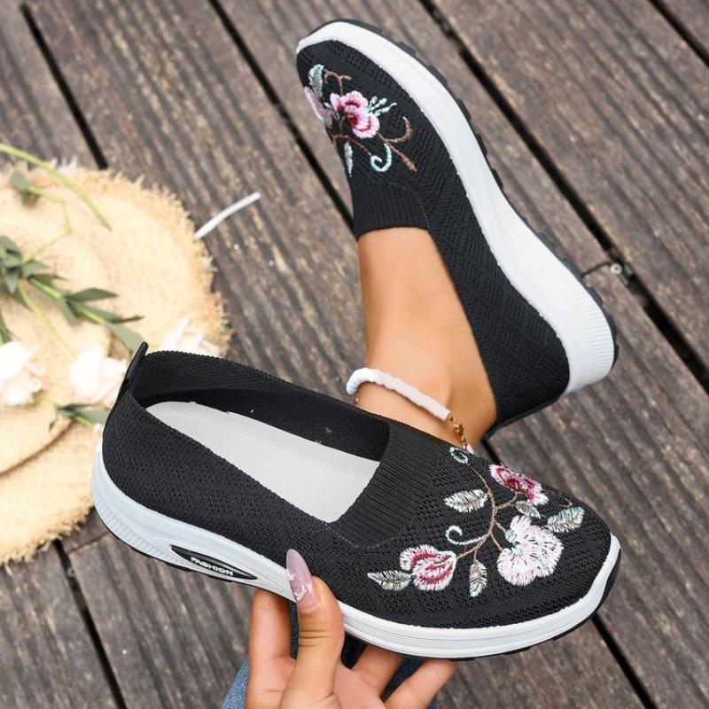 Fashion Spring and Autumn New Women's Sports Shoes Fashionable Breathable  Wear-Resistant Casual Sports Shoes Flat Shoes Loafers