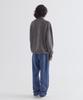 EZIO Henley Neck Wool Blend Knitwear_Charcoal