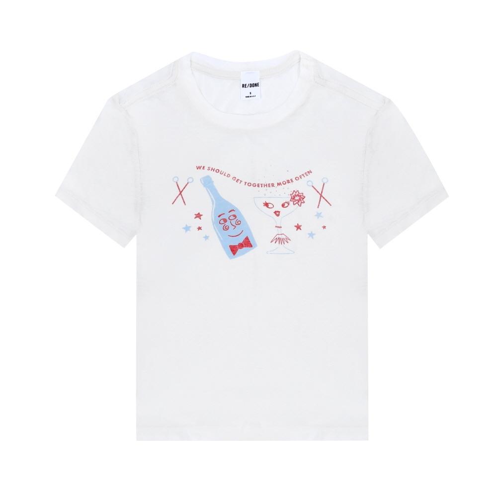 Re Done Women S T ShirT 792 02wTnT003 792-02WTNT003 (S)