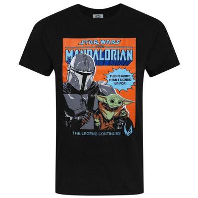 Camiseta masculina com pôster do bebê Yoda