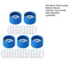 1/2/3/4/5/6 Set Vattenfilter Kopplingskit Vandring Camping 28mm Utvändig Gänga Vattenfilter Standard Plastflaskor Filtrering Rengöring Kopplingar