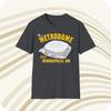Throwbackmax The Metrodome 1982 Classic Cut Football T Shirt - Minnesota Vikings