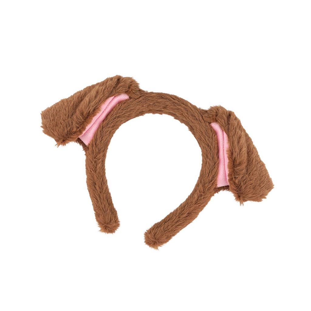 Puppy Ears Hairband Photo Props Furry Hair Hoop Headband Party Headpiece Fun Headbands for Music Festival