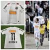 Wholesale Brazilian Retro 1213 Santos Home and Away No. 11 Neymar Long and Short Suit Sports Football Jersey