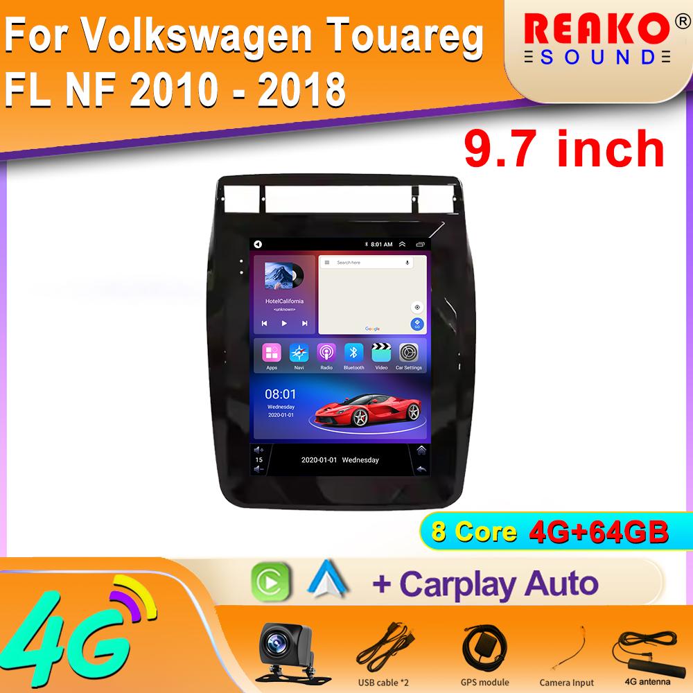 Car Radio Multimedia Player Android All In One for Volkswagen VW Touareg FL NF 2010 - 2018 for Tesla DSP Wireless Carplay WIFI