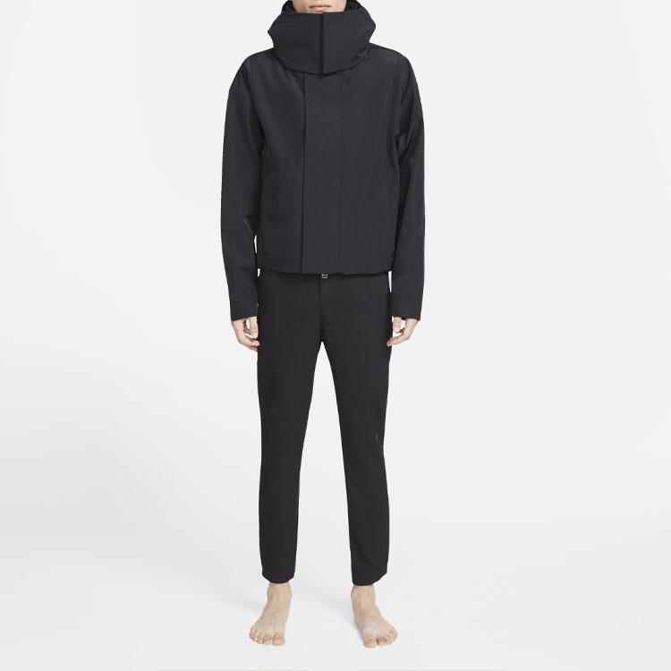 Nike X MMW Collab Short Hooded Jacket Spring Edition Men Outerwear Black DD9430-010