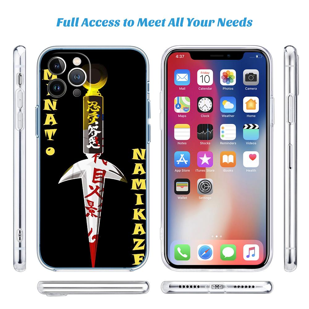 LO70 Naruto Minato Namikaze Soft Shell Transparent Phone Case for Samsung Galaxy A04 A04S A14 A23 A34 A54 M23 M33 M52 M53
