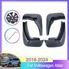 Mud Flaps For Volkswagen VW Teramont Atlas 2018      2024 Mudguards Special Guard Splash Auto Accessories