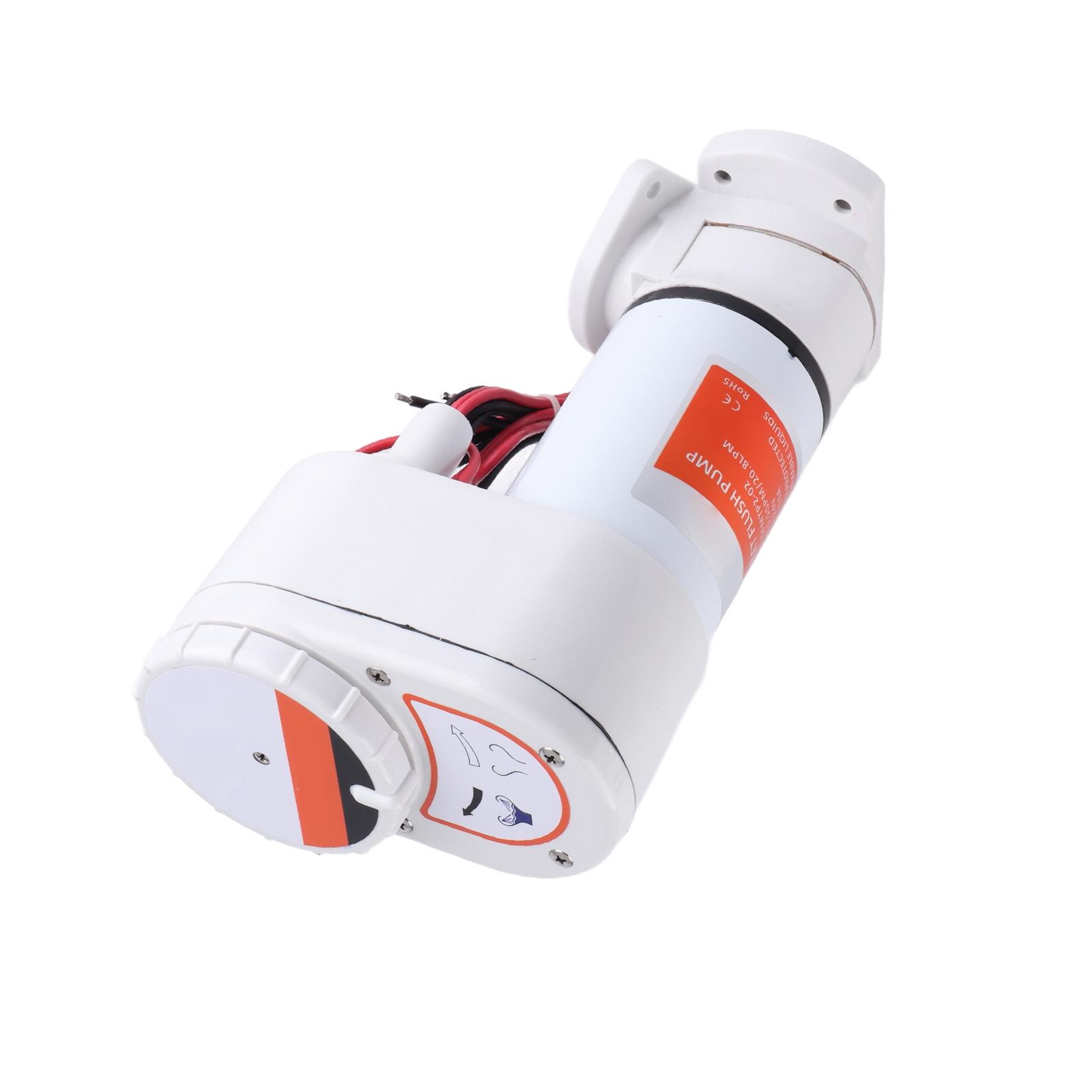 

Руководство к Морскому Электрическому Туалетному Насосу Самовсасывающий Предотвращающий Обратный Поток Комплект для Переоборудования Туалета для Лодки Яхты 24В 10А