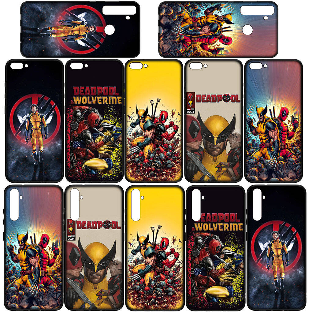 Case for iPhone 17 16 15 Xiaomi Poco F8 F7 X7 M8 C85 C75 C71 Redmi Note 14 13 12 11 Pro Max A3 A4 14C 13C 15C Superhero Movie Wolverine Deadpool Cover