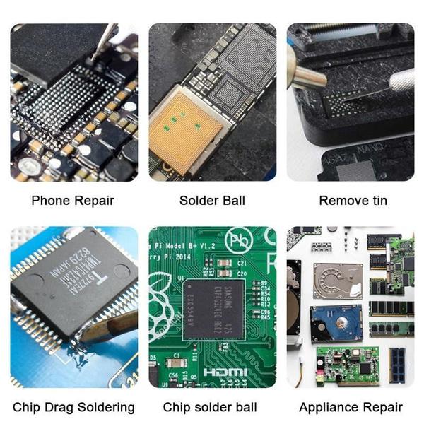 10ml Solder Flux Needle Type Flux Matching Push Rod Needle NC-559-ASM Solder Paste Flux for Soldering