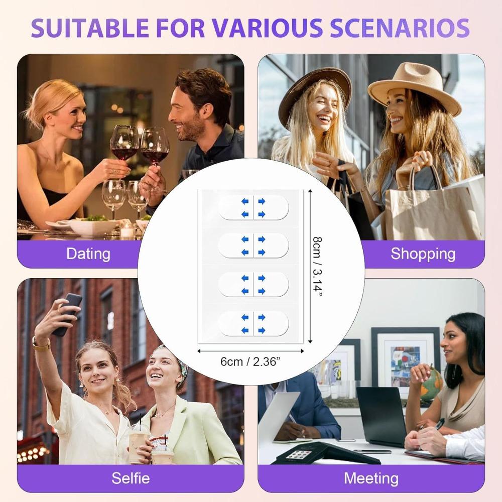 50pcs/100pcs Hot Waterproof Face Lift Tape Invisible Transparent Lifting Face Stickers Adhesive Tape Thin Face Patches Wrinkle