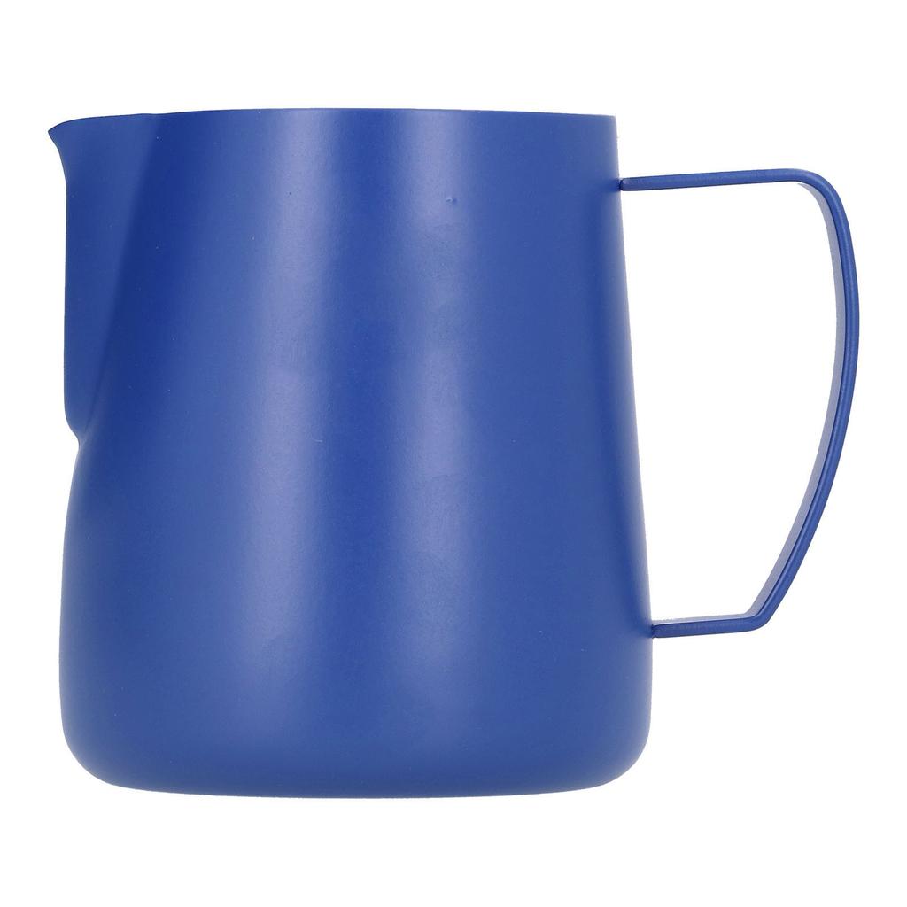 Stainless Steel Coffee Pitcher Milk Latte Frothing Cup with NonDrip Water Outlet for Kitchen(600ml )