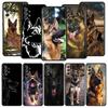Beauty German Shepherd Dog Case for Samsung A51 A71 A21S A17 A11 A15 A25 A23 A33 A53 A73 A07 A03S A05S A13 A35 A55 5G Cover