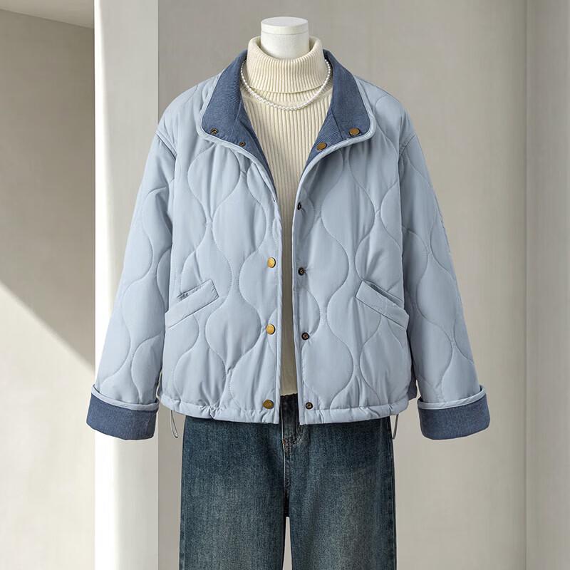 Women's European Style Loose Short Padded Jacket