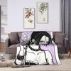 NANA Osaki anime Blanket  Camping Flannel Bedding Throws For Bedroom Warm Soft Design Quality Bedspread Birthday Gift