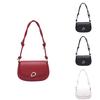 Trendy Urban Minimalist Lock Closure Shoulder Bag For Women Versatile Small Square Style
