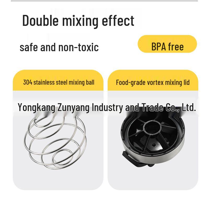 304 Stainless Steel Multifunctional Shaker Cup: Large-Capacity Protein Powder, Milkshake, and Water Bottle for Outdoor Fitness.