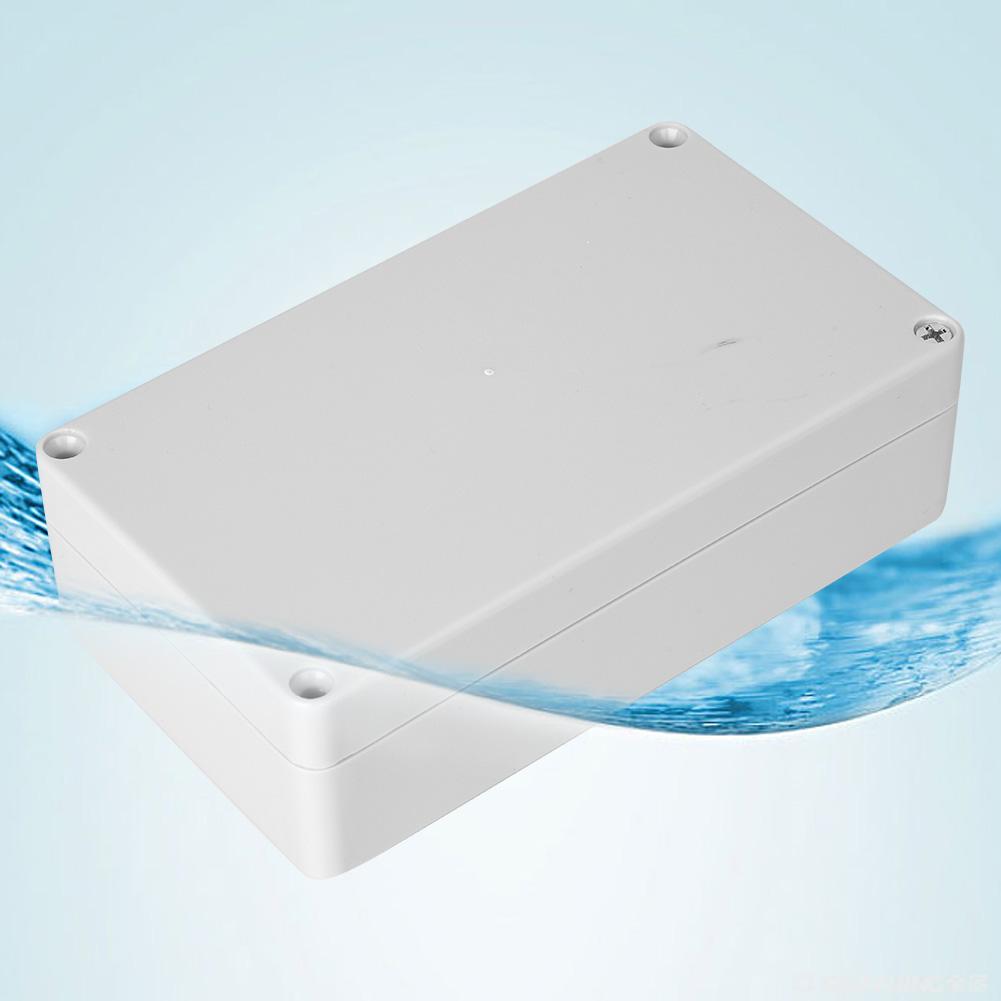 Power Junction Box Dustproof Waterproof ABS Plastic Wiring Connection Case 158x90x46mm