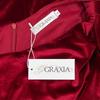 GRAXIA Cabaret Long Hostess Cabaret Club Lounge Size L Dress, Dress, One-Shoulder Dress, Dress, Dress, Slit, Décolleté Dress, Velvet, Ribbon, Women's,