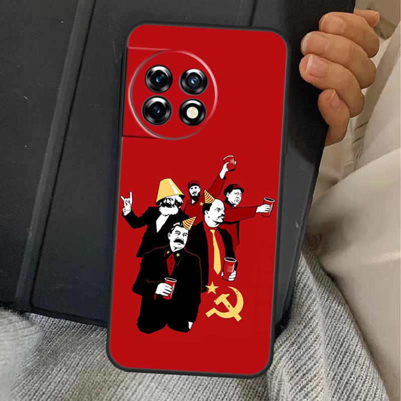 Stalin Soviet Case For OnePlus 15 13T 13 12 11 13R 12R 10R 10T 8T OnePlus Nord 5 CE 3 4 Lite N20 N30 Cover