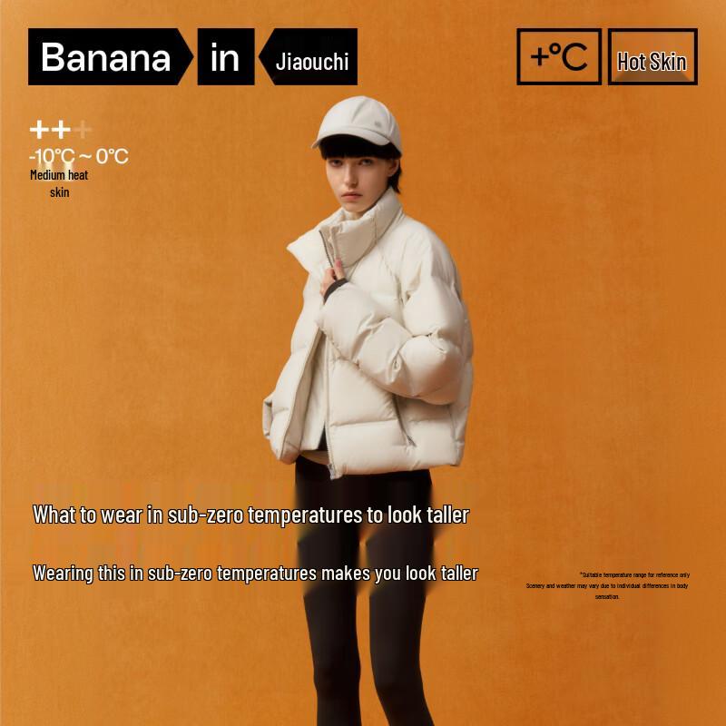 Bananain Women's Thermal 502++ Duck Down Puffer Jacket