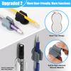 Dual-use Pen Holder for Desk and Wall - Suitable for Pencils, Markers, and Clips