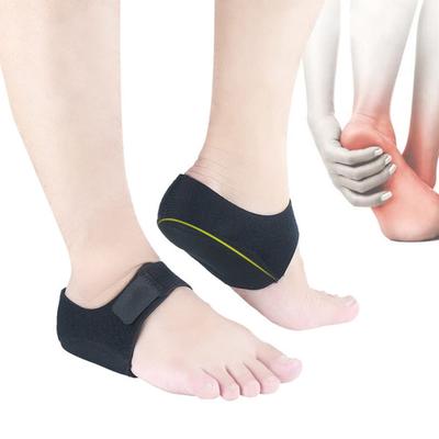 2 Pairs Gel Heel Protectors Relieve Pain Discomfort Walk Adjustable Comfortable Heel Socks Unisex Supply