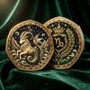 Zodiacal Seven-Sided Commemorative Coin