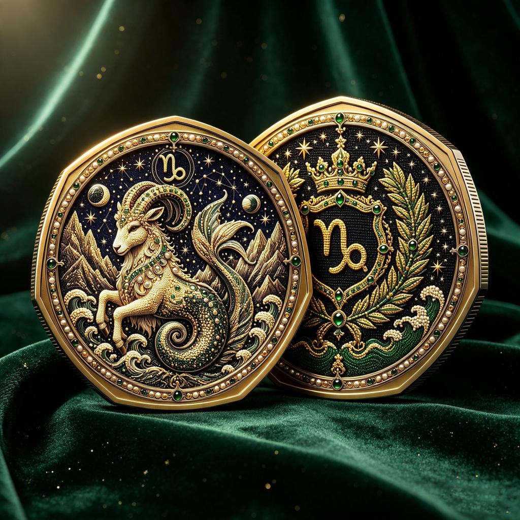 Zodiacal Seven-Sided Commemorative Coin