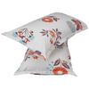 Queen Size Flat Bedsheet with 2 Pillow Cases | 180 TC | 100% Cotton | Washing Machine Washable | 90 x 100 Inches | Floral Design