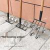 Garden Rake and Hoe: Loosen Soil, Plant Vegetables & Flowers, Weeding & Cultivation Tool