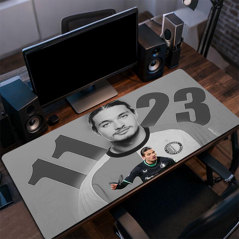 Hadj Moussa Mouse Pad, Large Gaming Desk Mat, Non-slip XXL Mousepad for Laptop & Tablet, Mini PC Playmat with Stitched Edges