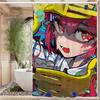 Popular Virtual Singer Kasane Teto Anime Shower Curtain Summer Beach Bathroom Decorative Shower Curtain, Waterproof