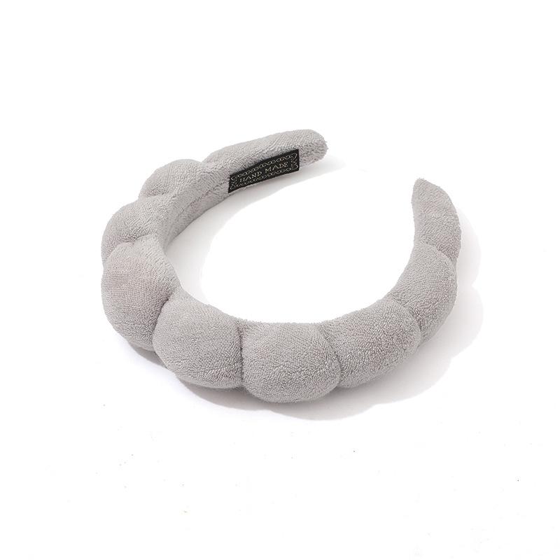 4-teiliges Gesichtswaschset: Stirnband, Haargummi, Armband, Haarspange - Geschenkverpackung