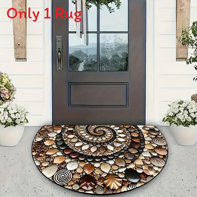 Modern Minimalist Diatomaceous Earth Doormat With Washable Printing For Bathroom And Entryway Use