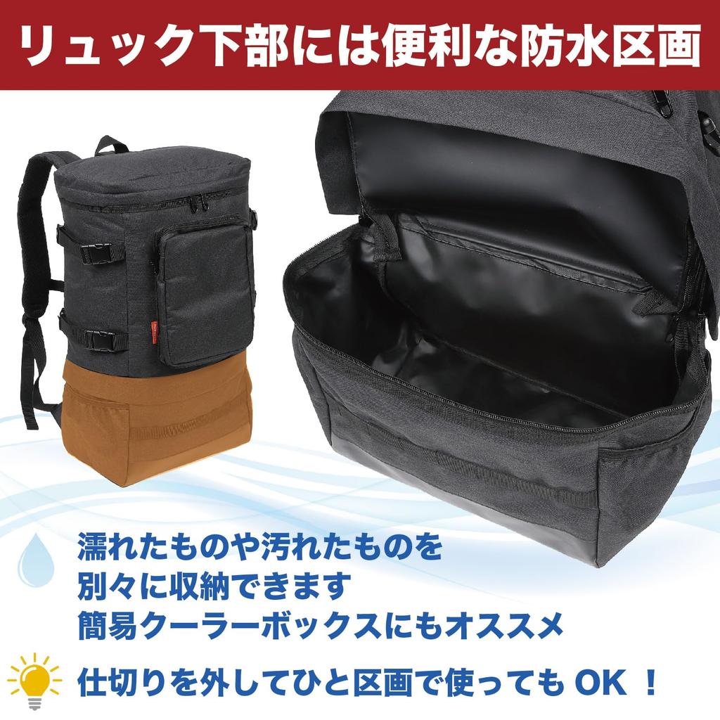 Fishing Rod Large 2025 Model [FISHBOMB] Backpack, Waterproof, Holder, Capacity,