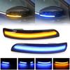 USA Stock Mirror Turn Signal Lights for Ford Kuga Focus 3 Escape EcoSport C-Max Dynamic Indicator Bright Sequential Blinker