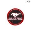 TQ0121/2PCS Led Car Logo Cup Light UBS Car Atmosphere Lamp Colorful Water Coaster For Ford Mustang GT SHELBY Auto Accessories