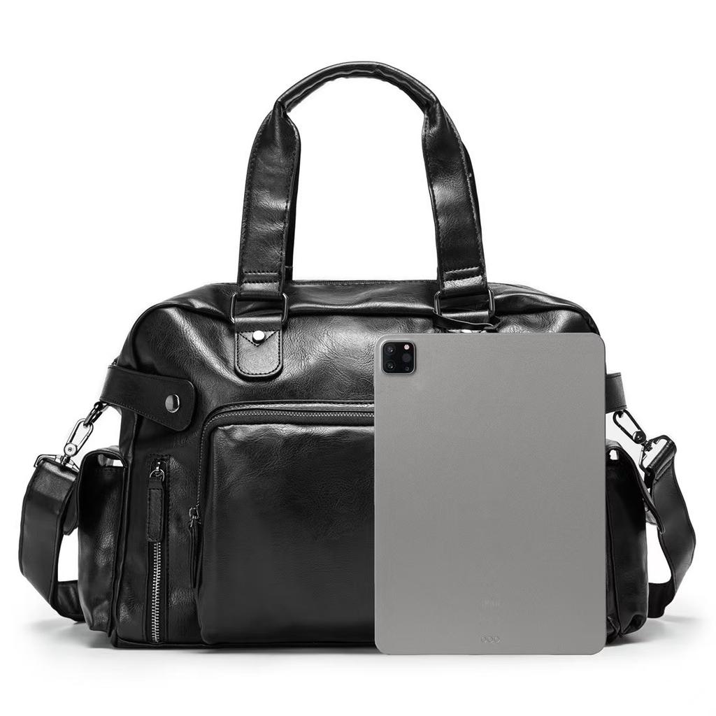 Bolsas Masculinas Moda Rua Bolsas de Ombro Bolsas de Mão para Viagem de Negócios Bolsas Masculinas Esportivas e de Fitness Bolsas Masculinas de Lazer para Viagem