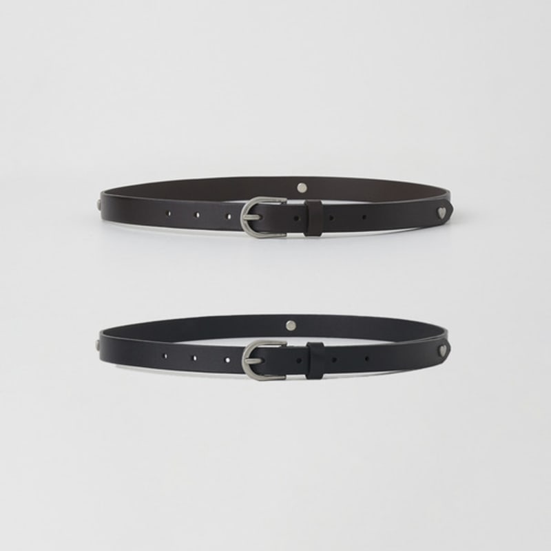 

КОЖАНЫЙ РЕМЕНЬ LOVLOV С ПЕРФОРАЦИЕЙ В ФОРМЕ СЕРДЕЦ 19 мм BROWN