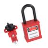 Lockout Tag Out Padlock Set Insulated Anti Loss Safety Padlock with Circuit Breaker Lockout Device 2 Keys for Valve