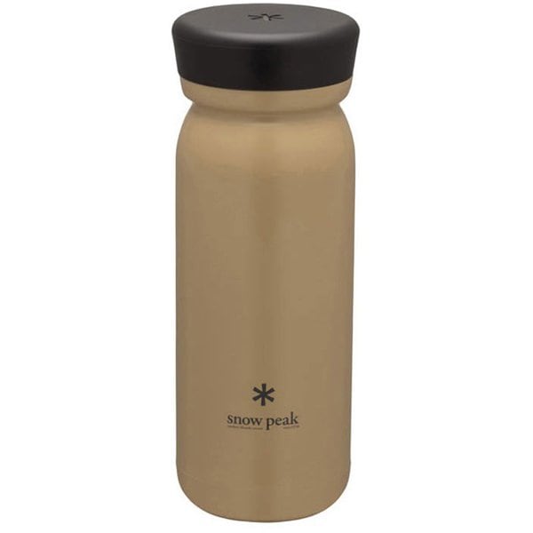 Snowpeak M500 Vacuum Insulated Water Bottle 500ml Sand Tw 501 Sn