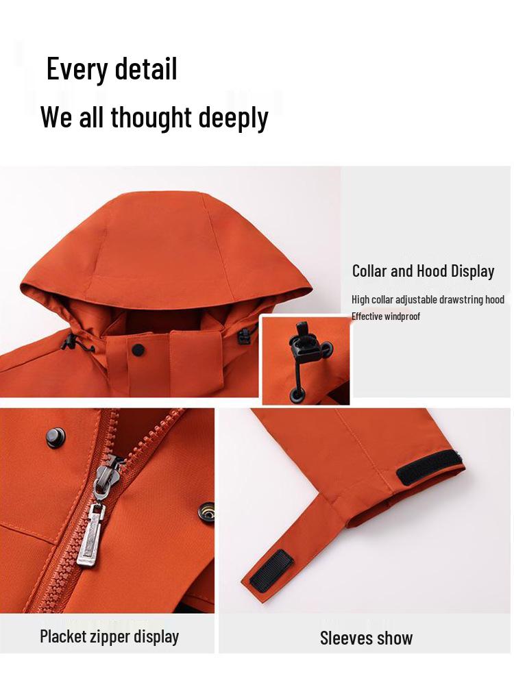 Индивидуальная пуховая куртка из графена с логотипом компании, ветрозащитная и водонепроницаемая для работы на открытом воздухе