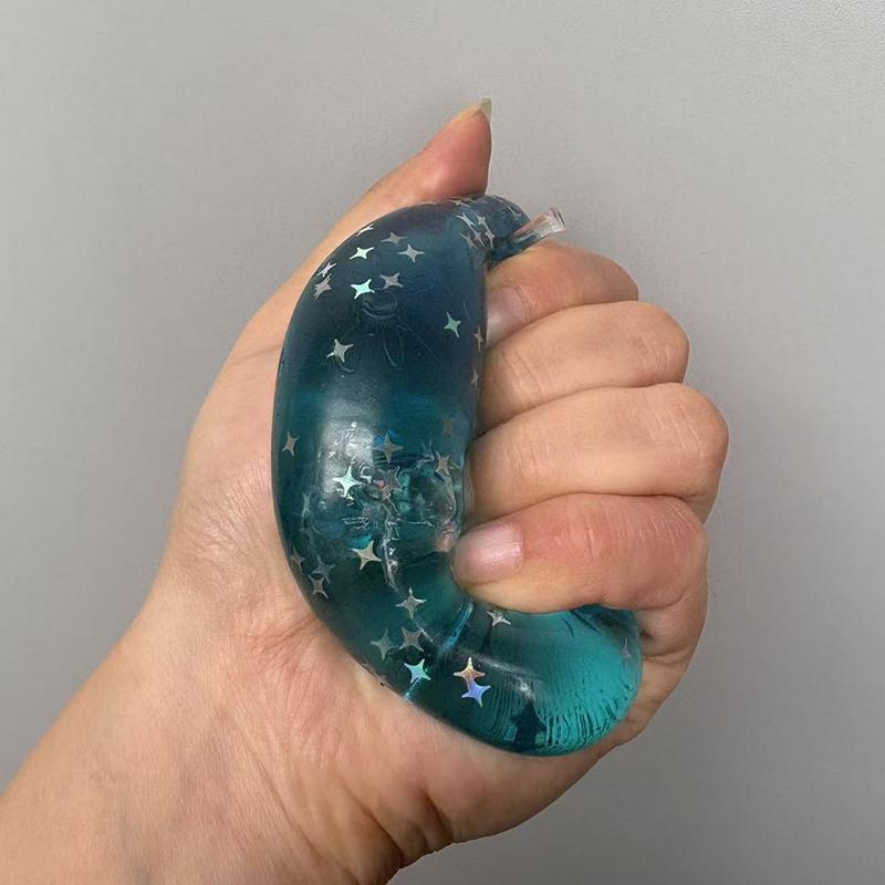 Adults Squishy Ocean Apple Stress Balls  Sensory Toys Stress Anxiety Relief Fidget Toys Maltose Water Ball Gifts Bulk