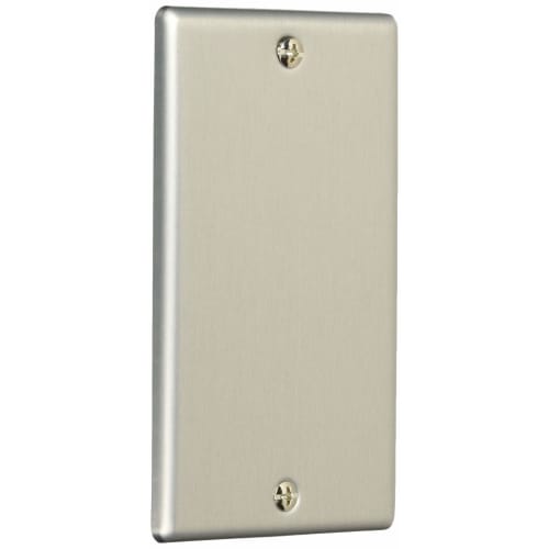 ELPA New Metal Plate Blank Wiring Outlet Cover Large Type PL-S00H