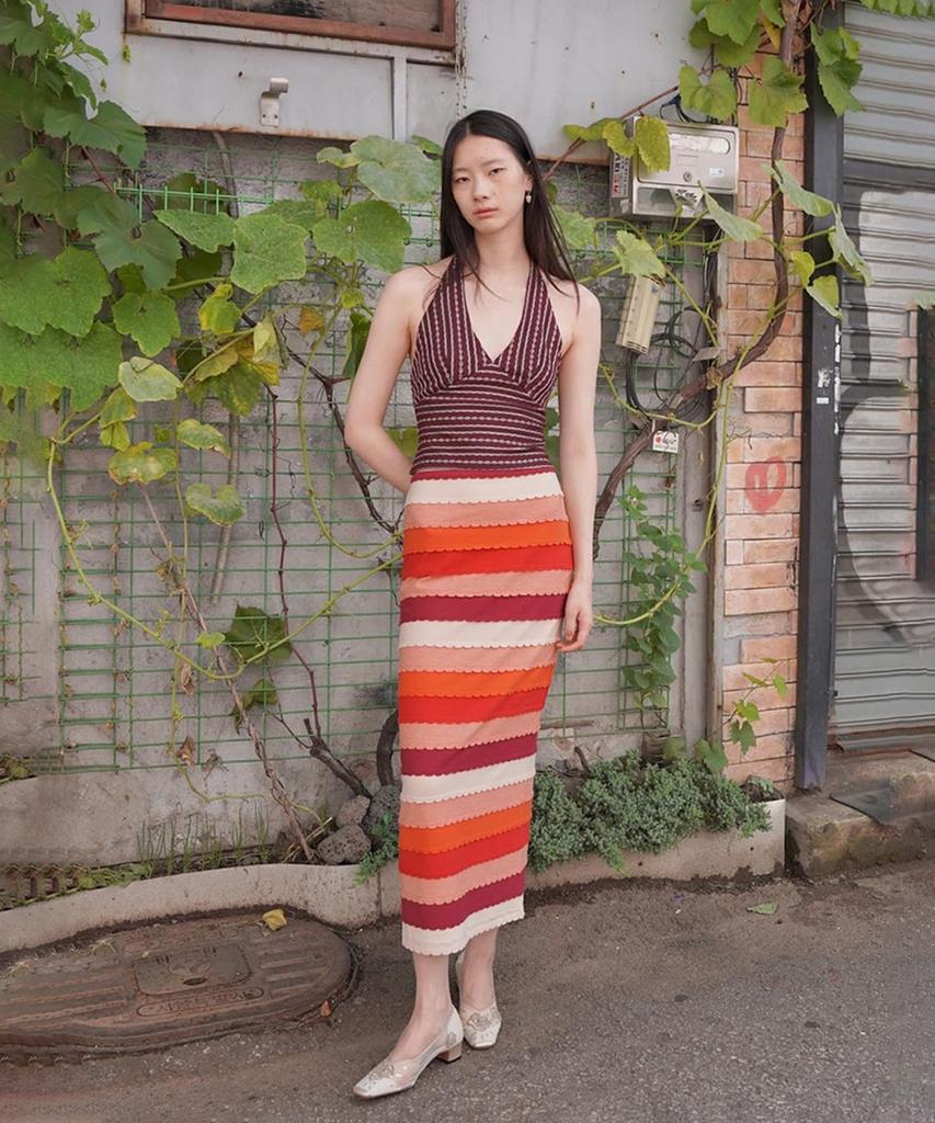 Nuanu Serin Long Skirt_Multi