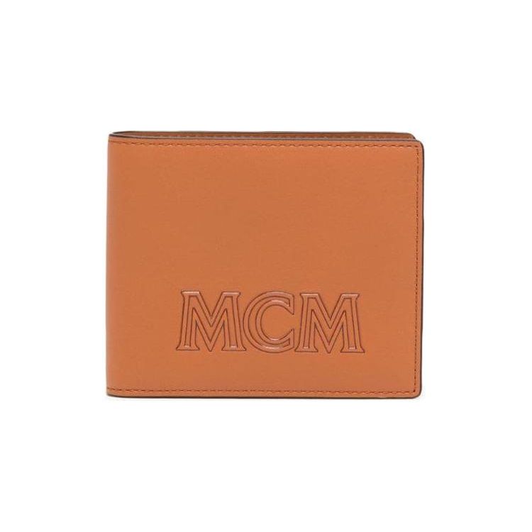 

MCM Aren Классический Кошелек Складной Маленький Из Телячьей Кожи С Тиснеными Буквами Мужской Кошелек Коньячный MXSDATA03CO001 Basic Set (Bag+Dust Bag)