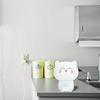 Silicone Colorful Cute Cat USB Charging LED Record Light Night Lamp for Home Bedroom(Blue)